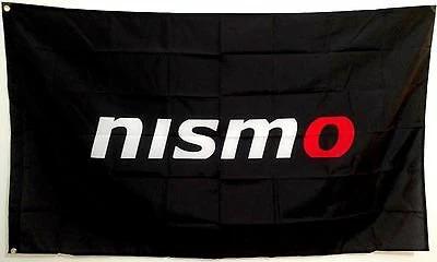 Nissan Nismo Car Flag Black 3X5 Ft Polyester Banner USA 90x150cm by flagsjustdoit
