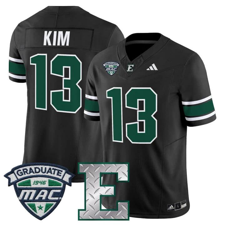 Noah Kim Jersey #13 Eastern Michigan Eagles 2025 Limited Stitched by My Store NCAA Football Jerseys