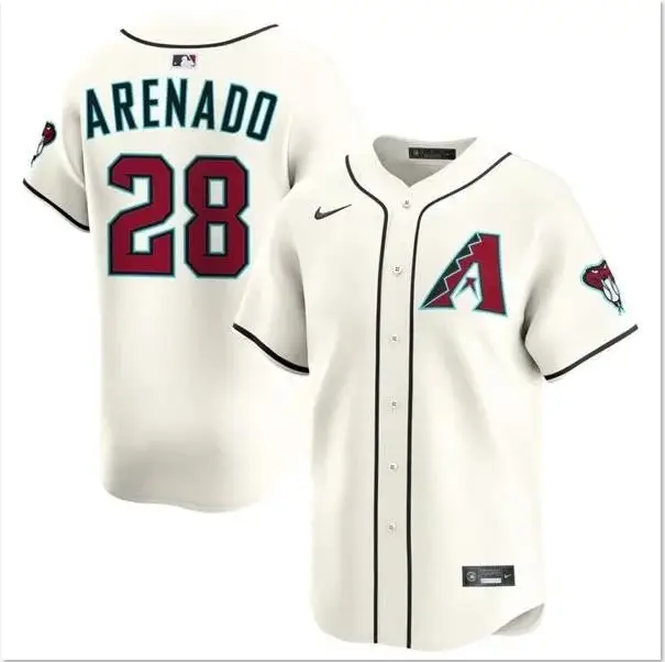 Nolan Arenado Jersey #28 Diamondbacks Vapor Premier Limited Stitched by My Store