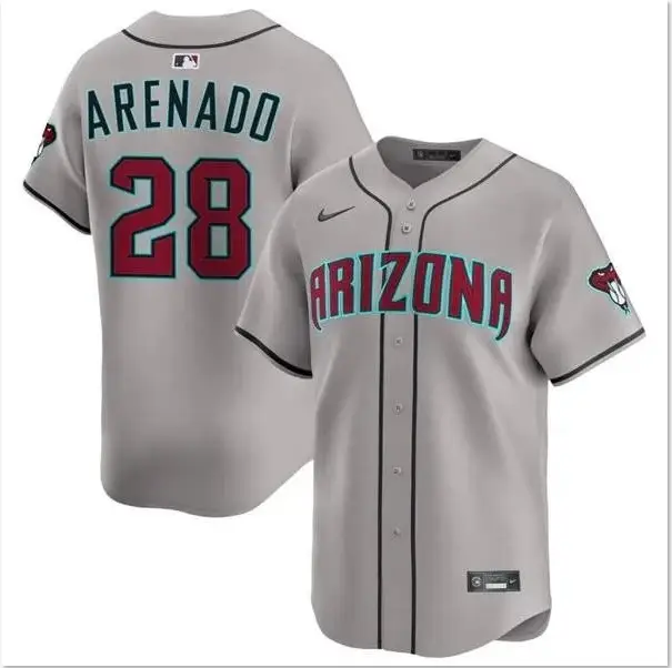 Nolan Arenado Jersey #28 Diamondbacks Vapor Premier Limited Stitched by My Store