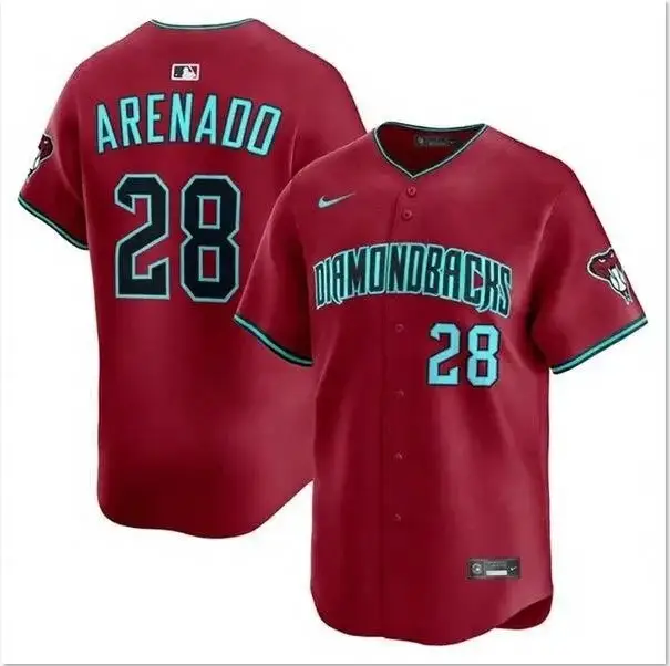 Nolan Arenado Jersey #28 Diamondbacks Vapor Premier Limited Stitched by My Store