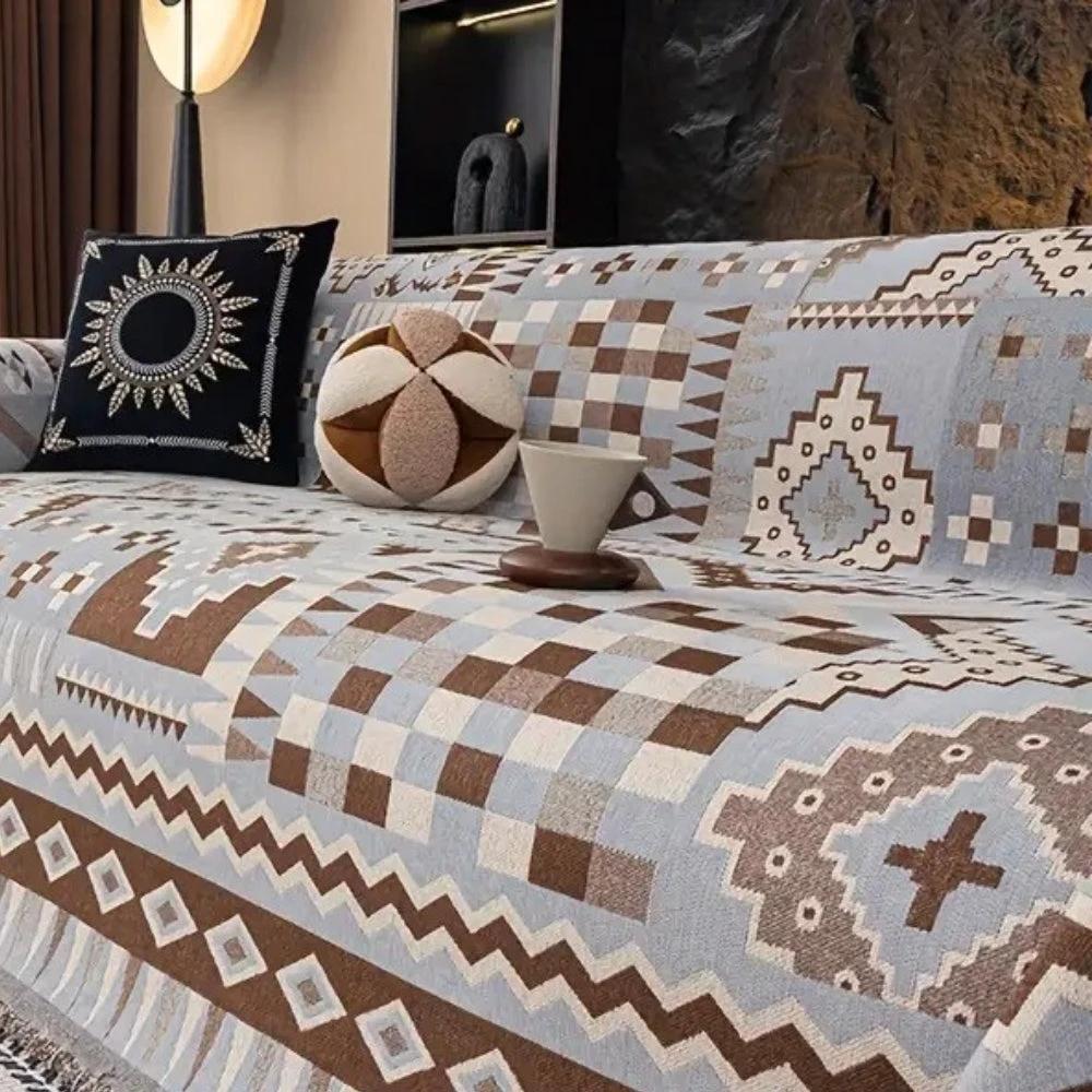 Nomad Charm Weave Sofa Cover by Casa & Beyond