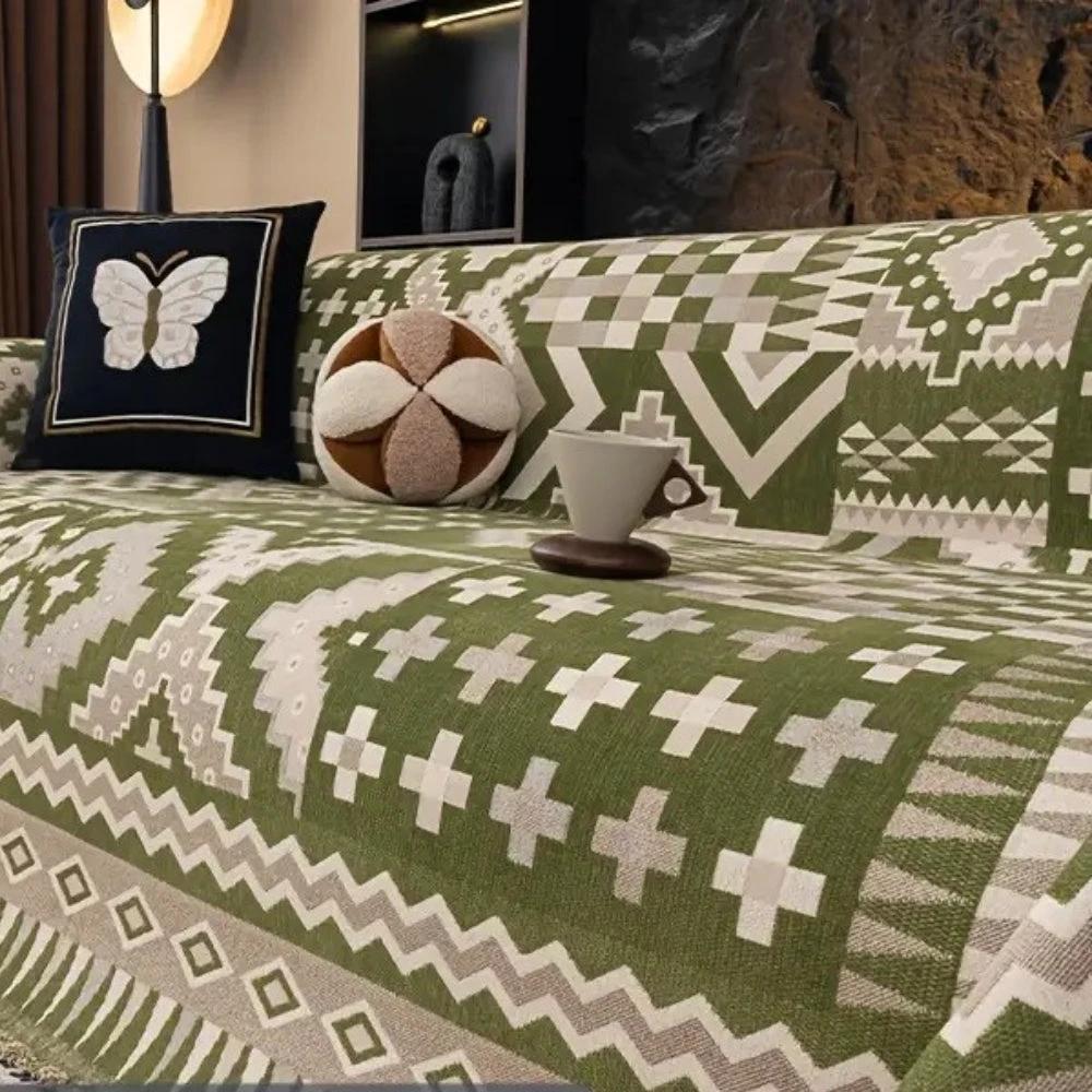 Nomad Charm Weave Sofa Cover by Casa & Beyond