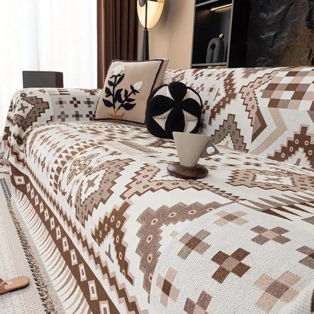 Nomad Charm Weave Sofa Cover by Casa & Beyond