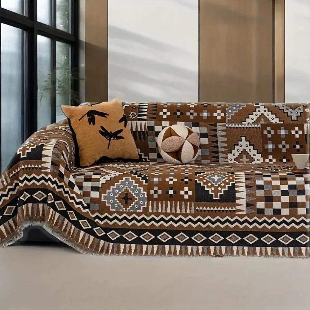 Nomad Charm Weave Sofa Cover by Casa & Beyond