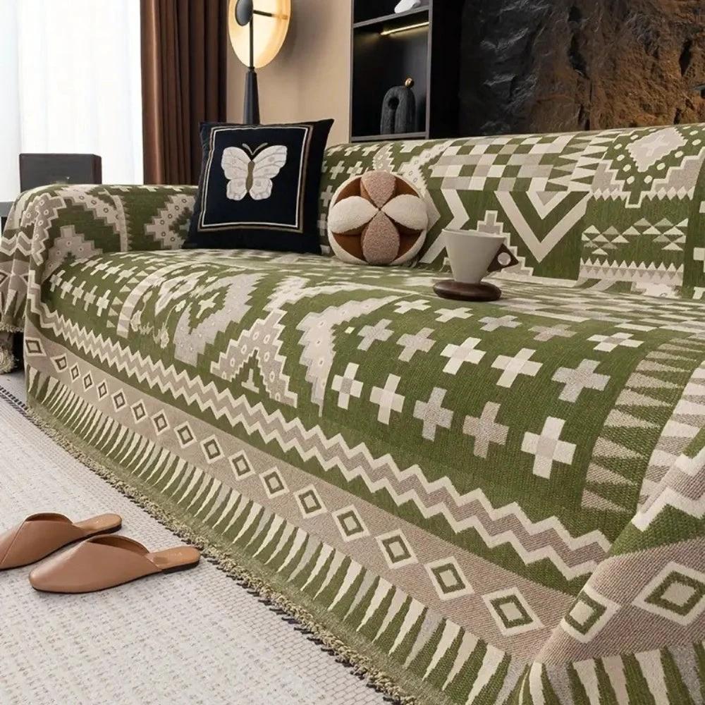 Nomad Charm Weave Sofa Cover by Casa & Beyond