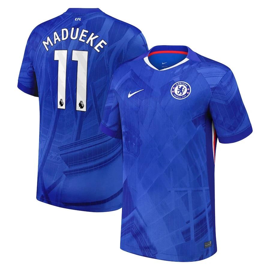 Noni Madueke #11 Chelsea 2025-26 Home Match Jersey – Blue by Soccer Jersey