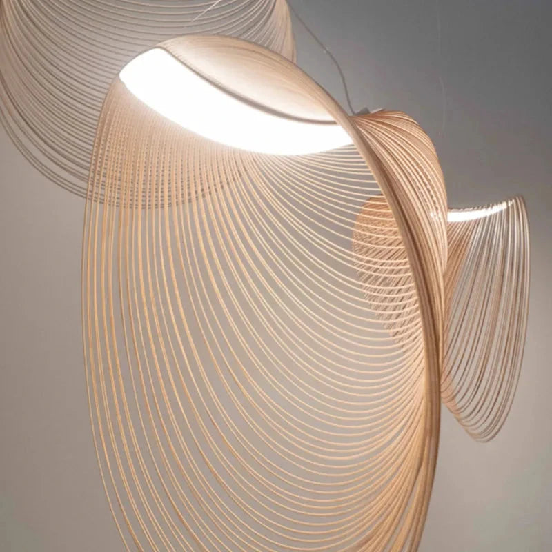 ScandiGlow Pendant Light - Elegant Scandinavian Pendant Light by BowLift