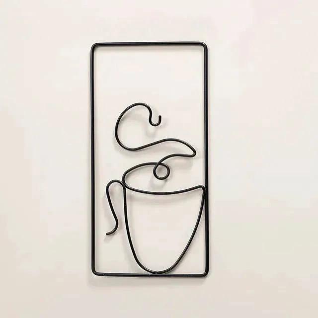 Fade-resistant Wall Art with Coffee Mug for Indoor and Outdoor Use Bowlift by Bowlift