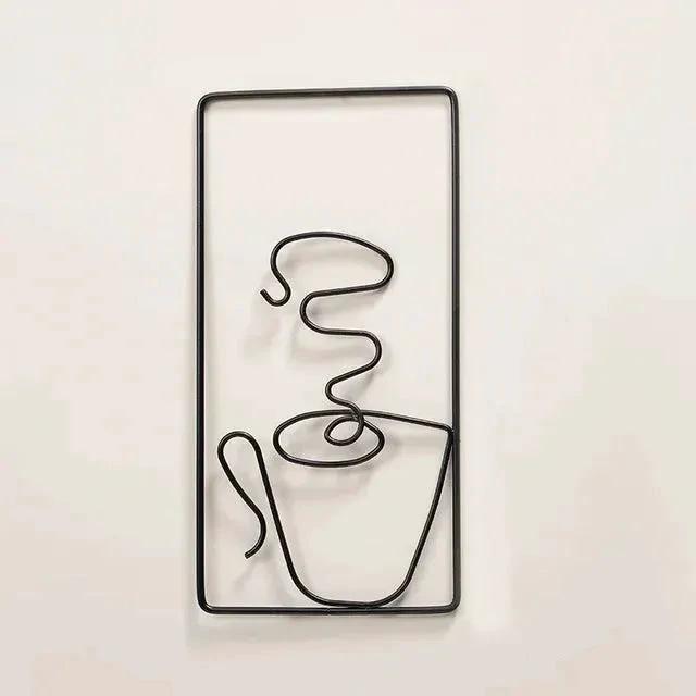 Fade-resistant Wall Art with Coffee Mug for Indoor and Outdoor Use Bowlift by Bowlift