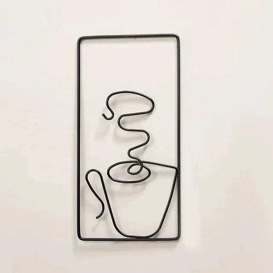 Fade-resistant Wall Art with Coffee Mug for Indoor and Outdoor Use Bowlift by Bowlift