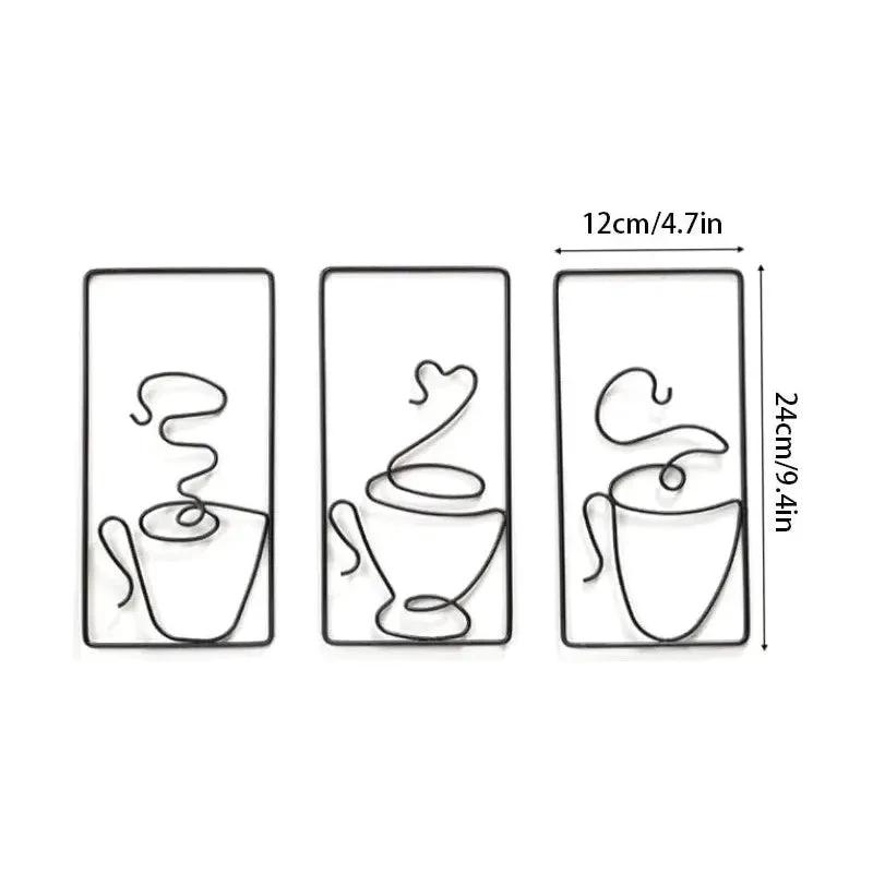 Fade-resistant Wall Art with Coffee Mug for Indoor and Outdoor Use Bowlift by Bowlift