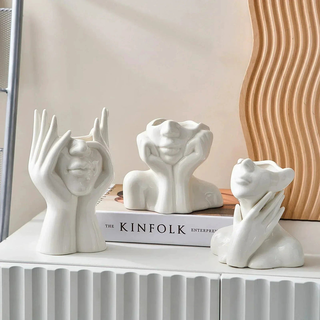 ClayLuxe Ceramic Vases – Minimalist Design for a Stylish Home Bowlift by Bowlift