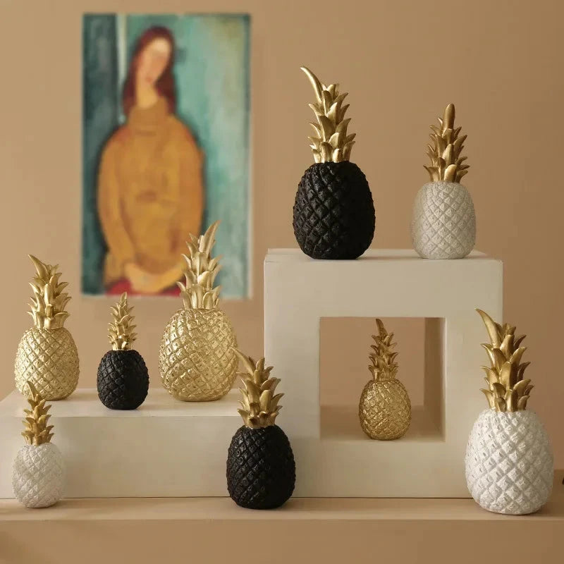 Gold Pineapple Home Decor by BowLift