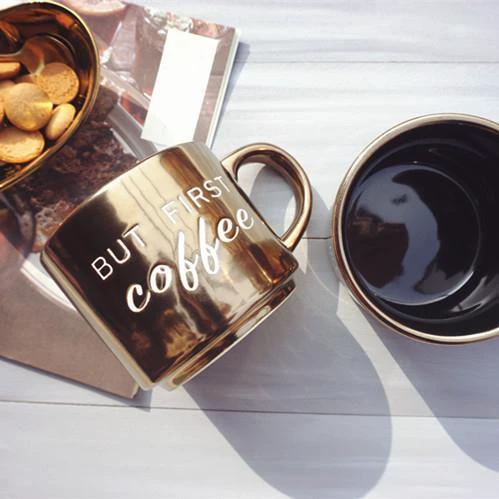 Metallic Glaze Mug by Bowlift