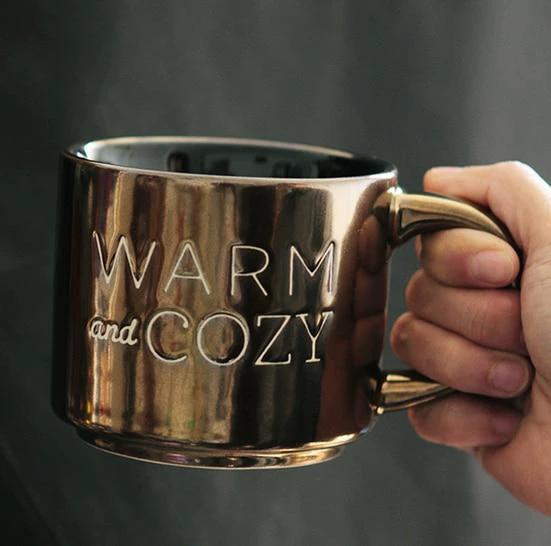 Metallic Glaze Mug by Bowlift
