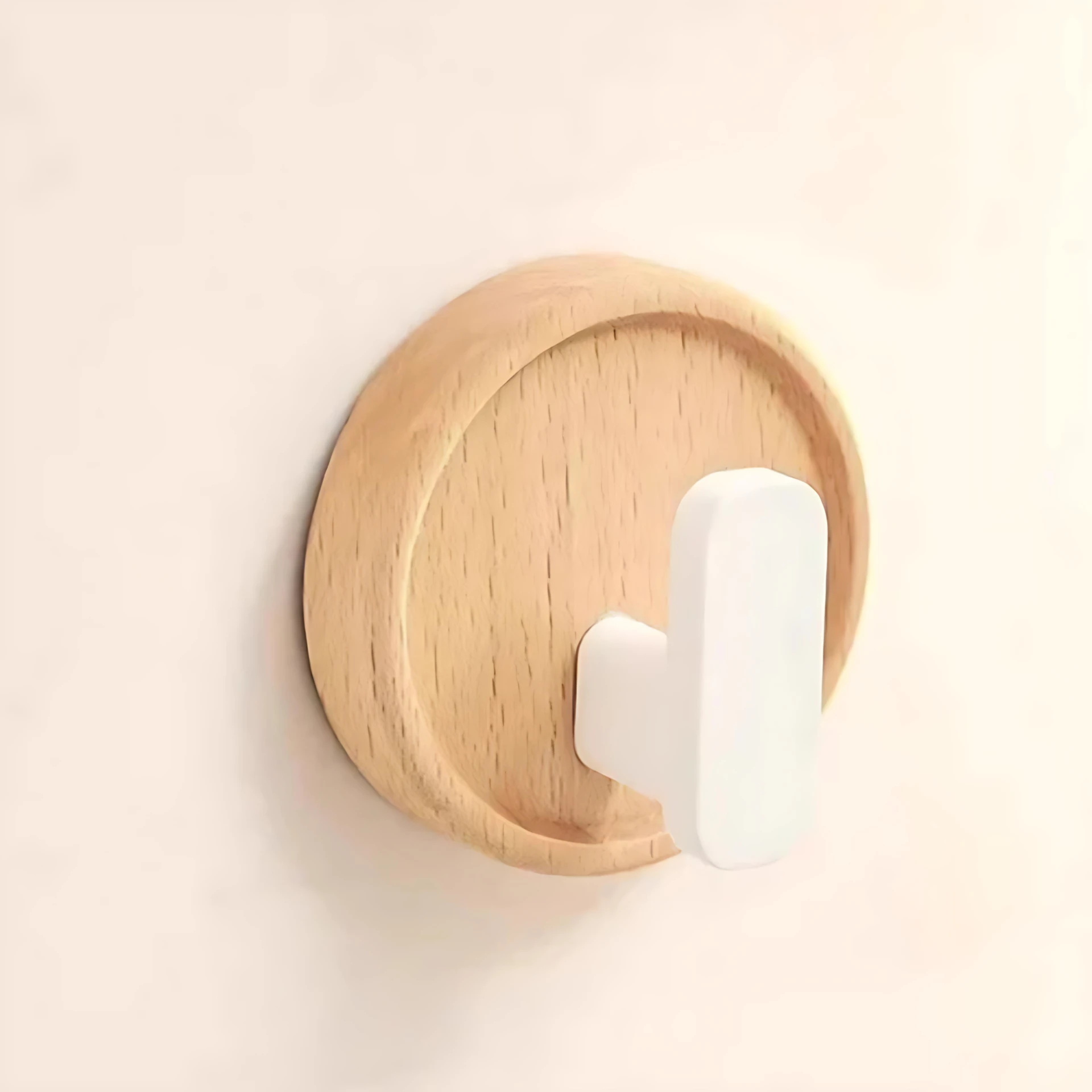 Nordic Walnut Wood Wall Hook by Casa & Beyond