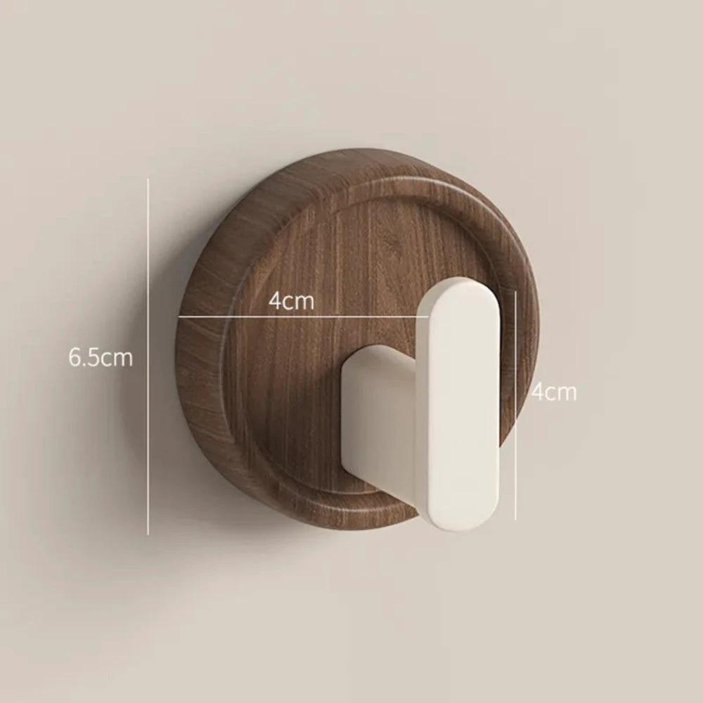 Nordic Walnut Wood Wall Hook by Casa & Beyond