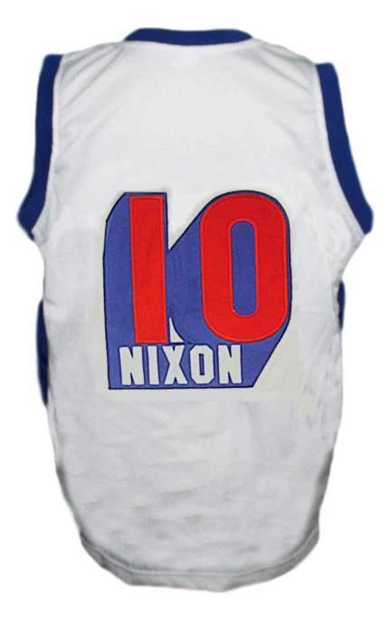 Norm Nixon Jersey #10 Dukes Basketball New Sewn White by My store basketball