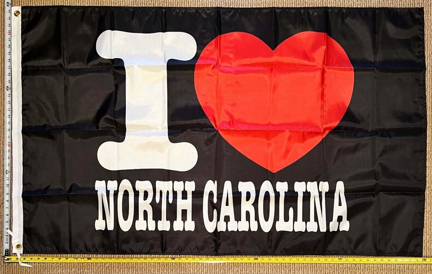 North Carolina Flag Dorm Beer America Man Cave Sign Poster USA 3x5ft by flagsjustdoit