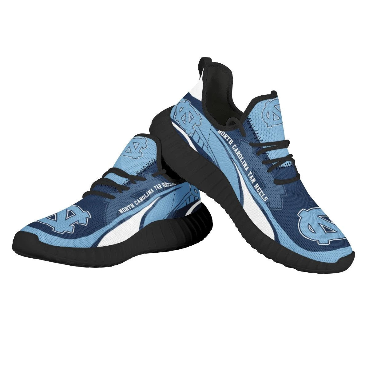 North Carolina Tar Heels NCAA Sneaker Shoes Hot Team For Men Women Fans by Crocs