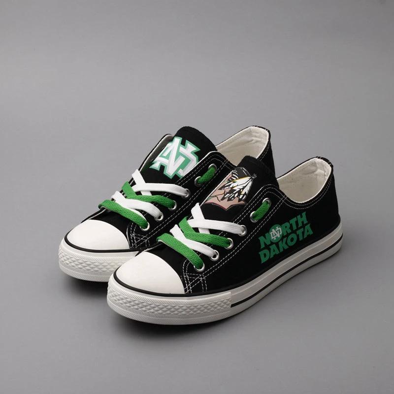 North Dakota Fighting Hawks Sport Sneakers Shoes For Men Women Fans by Crocs