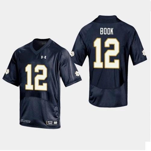 Notre Dame Fighting Irish #12 Ian Book NCAA Football Jersey by My Store