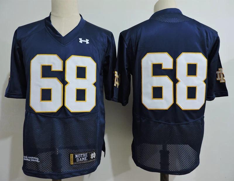 Notre Dame Fighting Irish #68 College Football Jersey by My Store