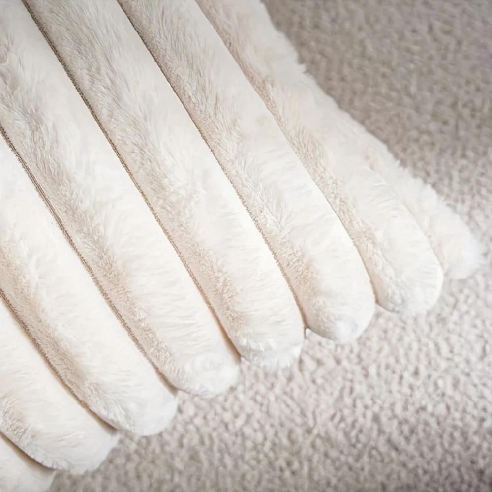 Nouvia Faux Fur Plush Cushion Cover by Casa & Beyond