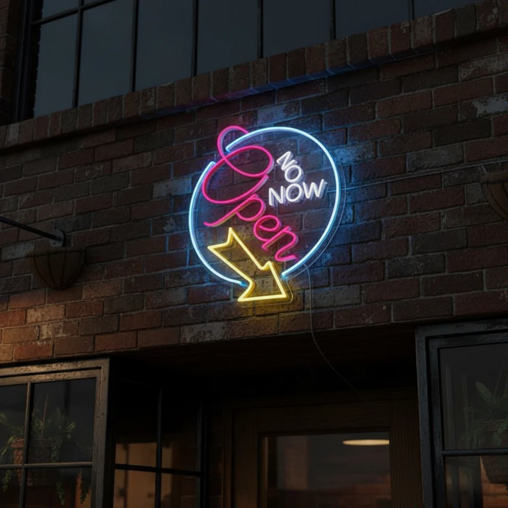 Now Open Neon Signs Led Neon Sign by Neonchics