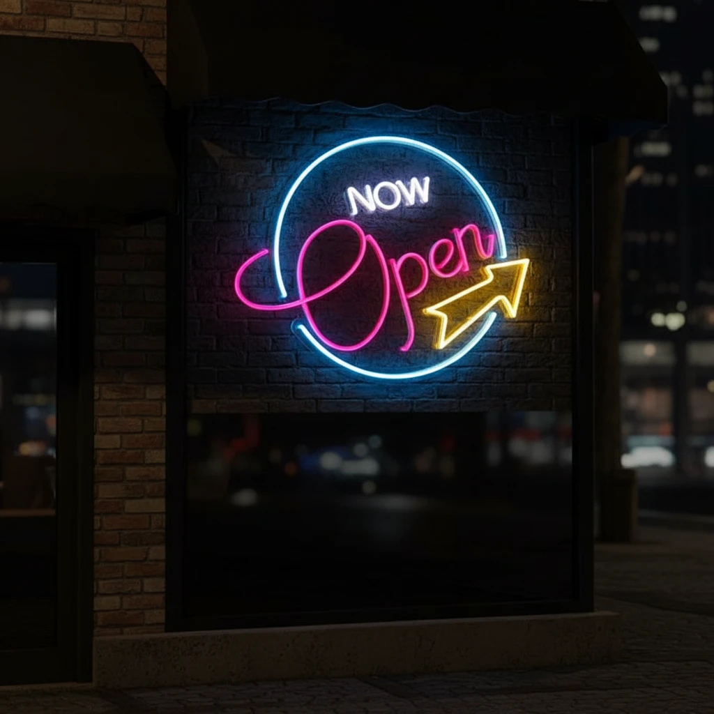 Now Open Neon Signs Led Neon Sign by Neonchics