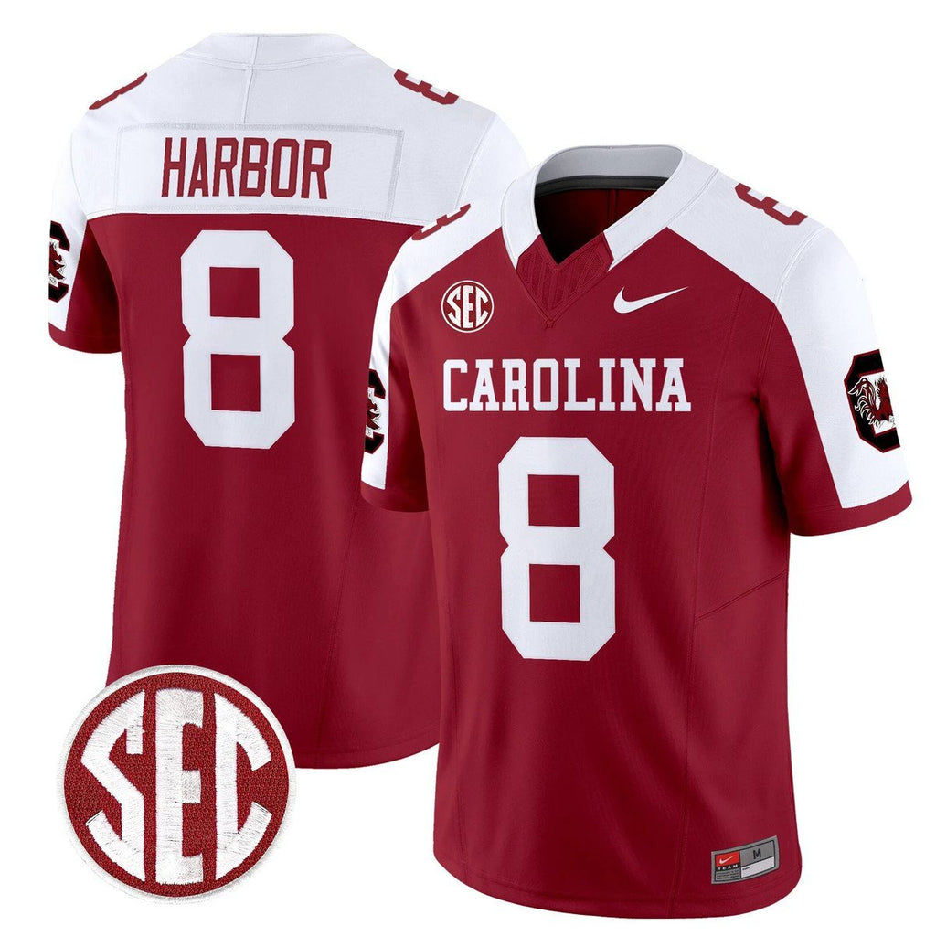 Nyck Harbor Jersey #8 Carolina 1980 Throwback Rebrand 2026 Stitched Garnet Alter by My Store NCAA Football Jerseys