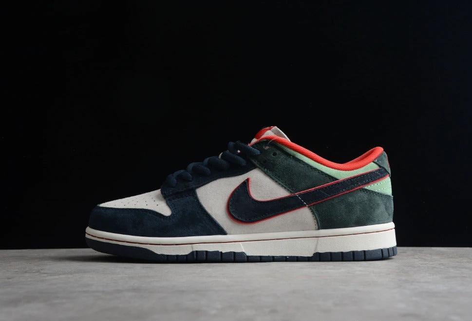 Otomo Katsuhiro X NK Dunk Low Steamboy OST Orchid Red Blackish Green by Air Jordan