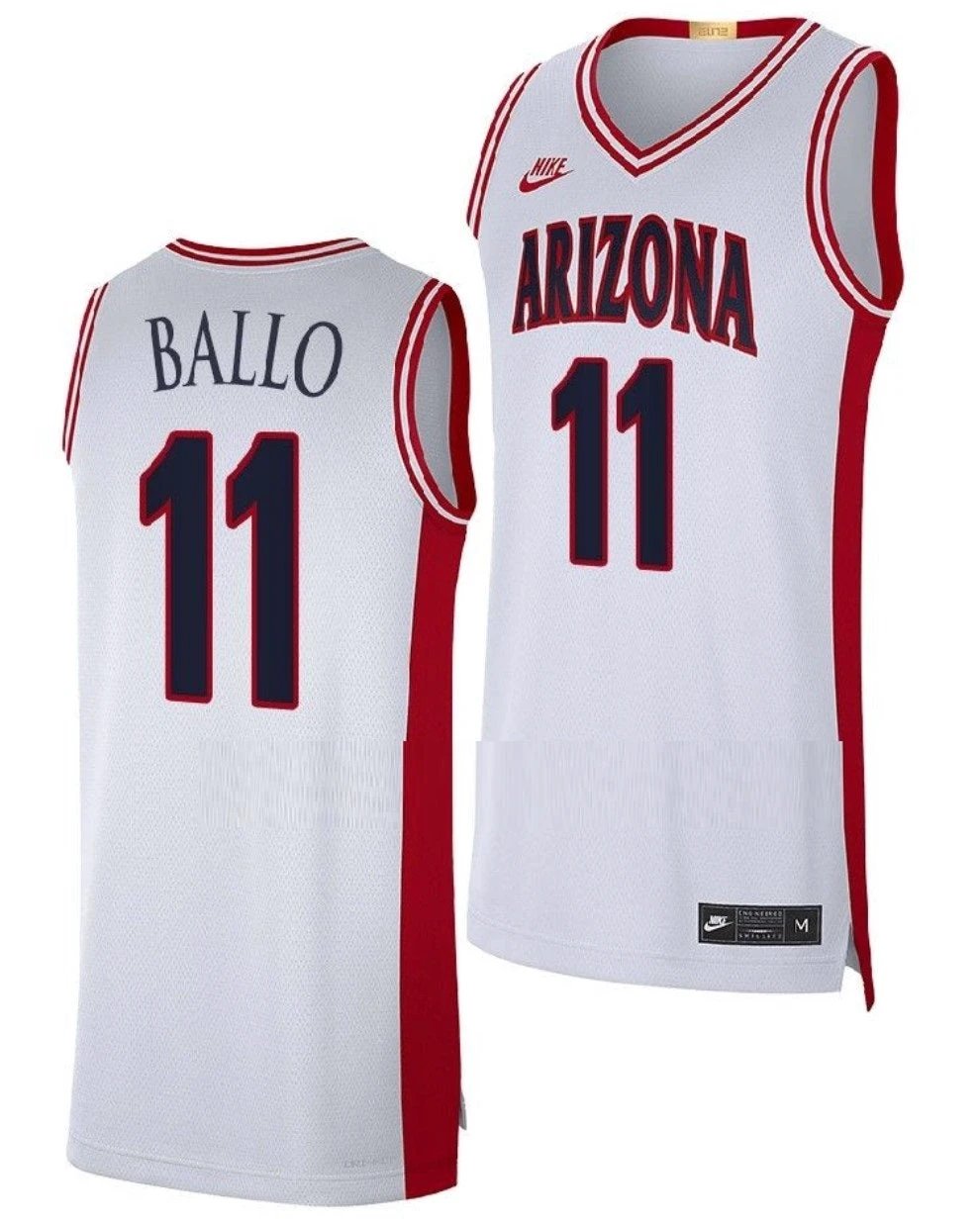 Oumar Ballo Jersey Arizona Wildcats College Basketball Limited #11 by My store basketball