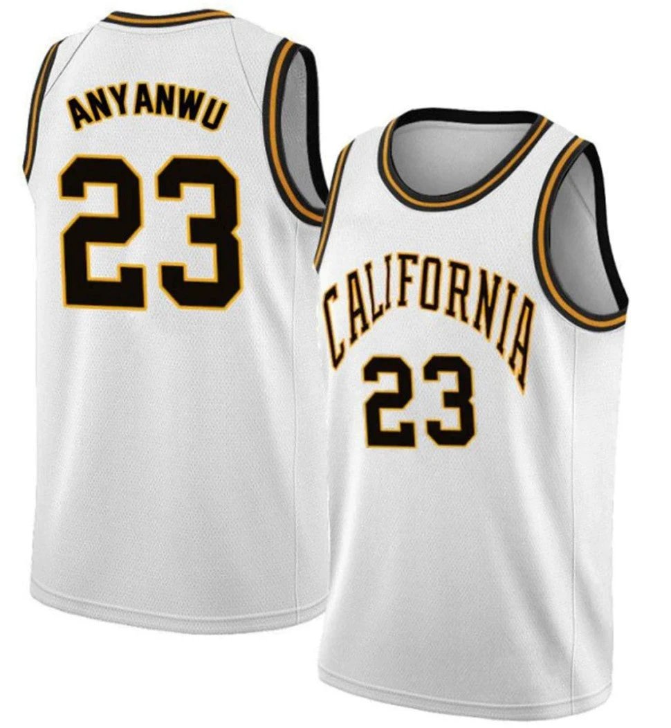 Obinna Anyanwu Jersey California Golden Bears College Basketball #23 by My store basketball