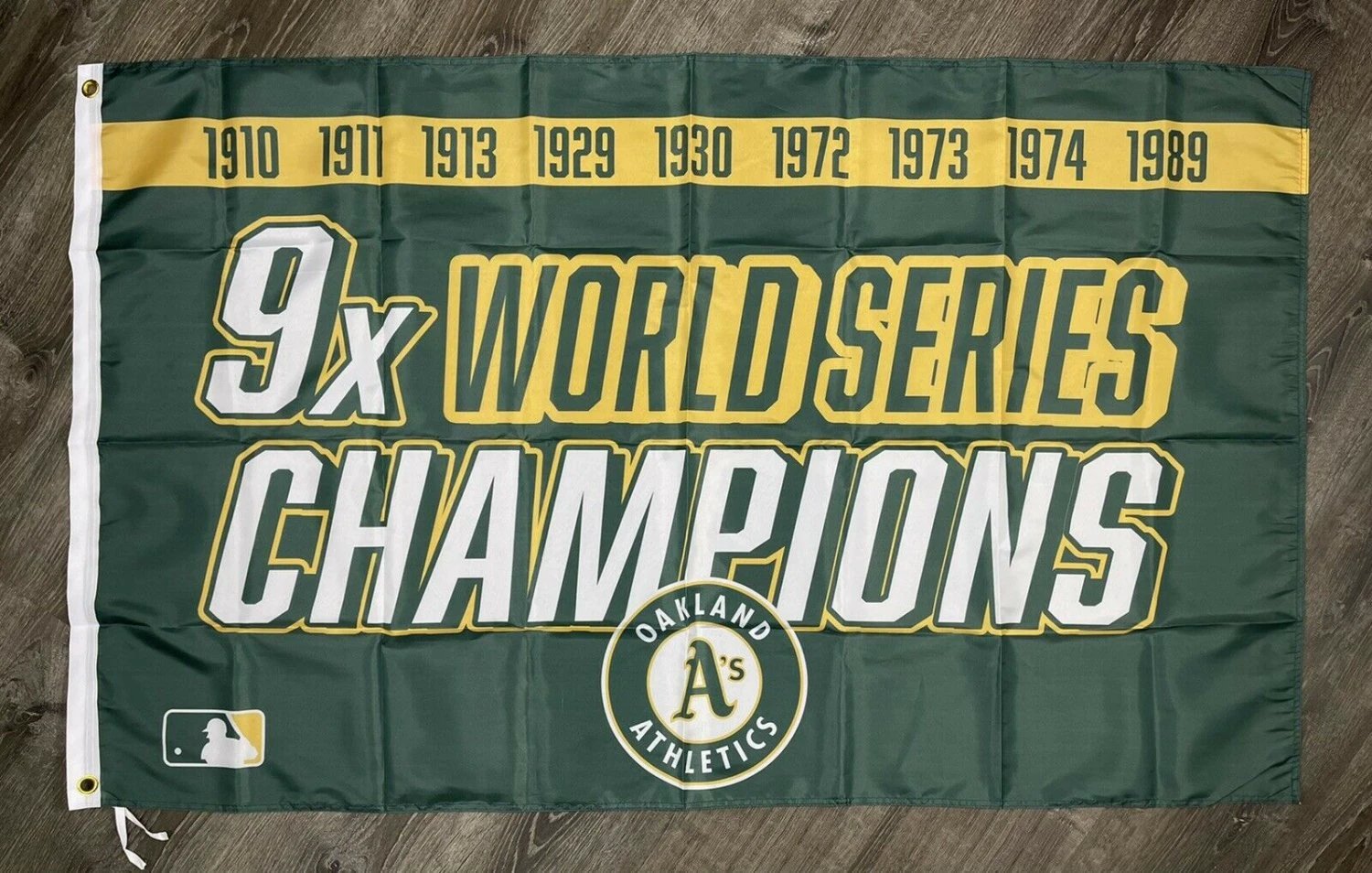 Oakland Athletics Series Championship Flag 3x5 ft Sports Banner A's by flagsjustdoit
