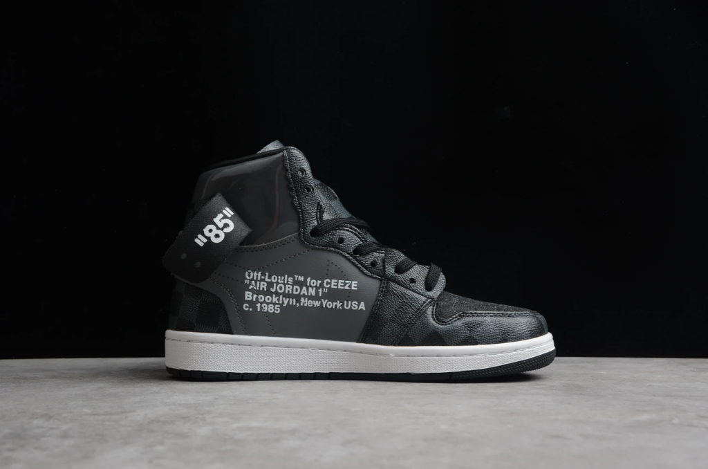 Off-White X Air Jordan 1 LV Black White by Air Jordan