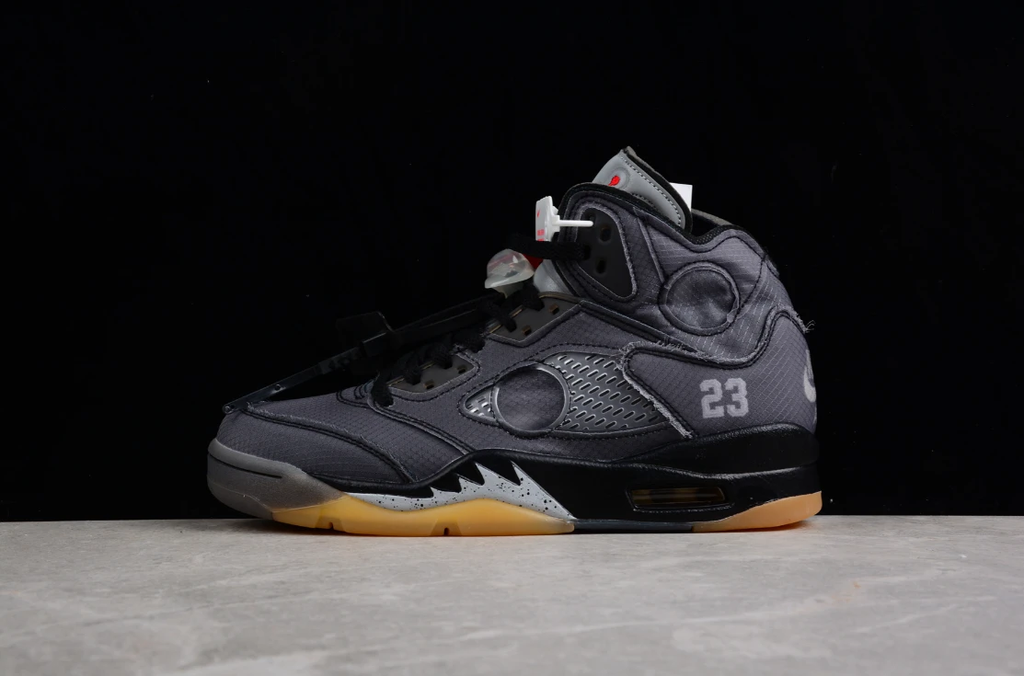 Off-White X Air Jordan 5 Black by Air Jordan