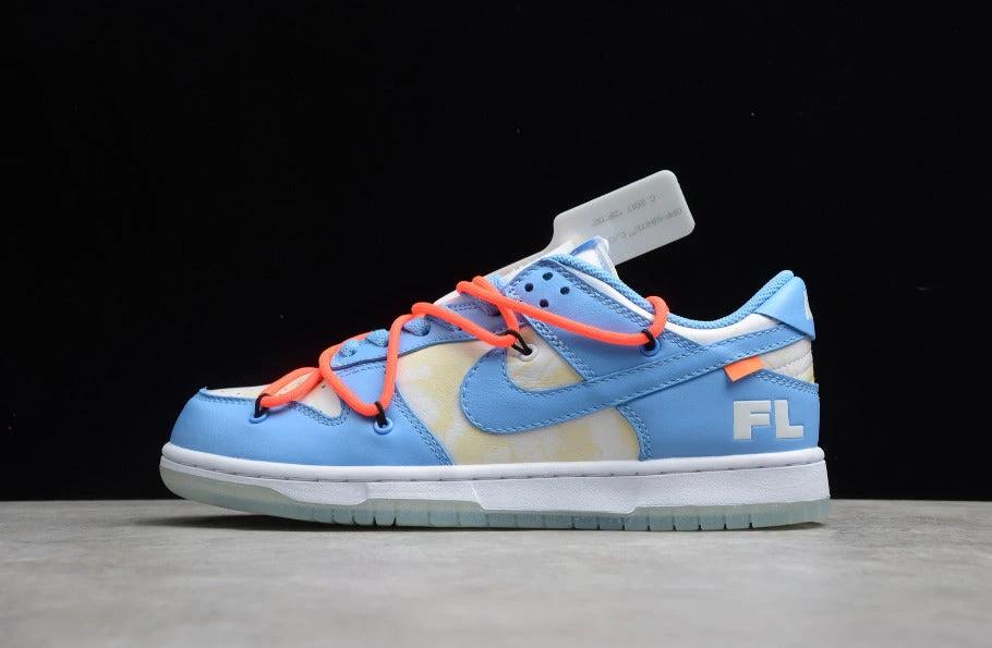 Off-White X Futura X NK Dunk Low UNC by Air Jordan