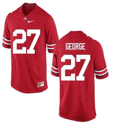 Ohio State Buckeyes #27 Eddie George NCAA College Football Jersey Red by My Store