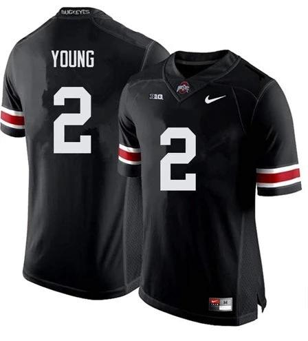 Ohio State Buckeyes #2 Chase Young NCAA College Football Jersey Black by My Store