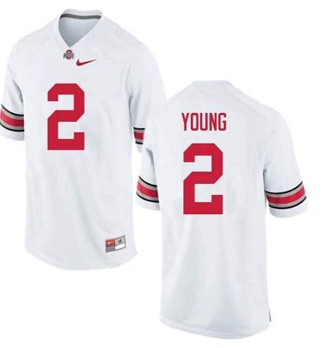Ohio State Buckeyes #2 Chase Young NCAA College Football Jersey White by My Store