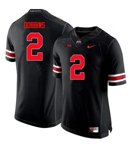 Ohio State Buckeyes #2 J.K. Dobbins NCAA College Football Black Jersey by My Store
