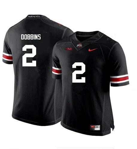 Ohio State Buckeyes #2 J.K. Dobbins NCAA College Football Jersey Black by My Store