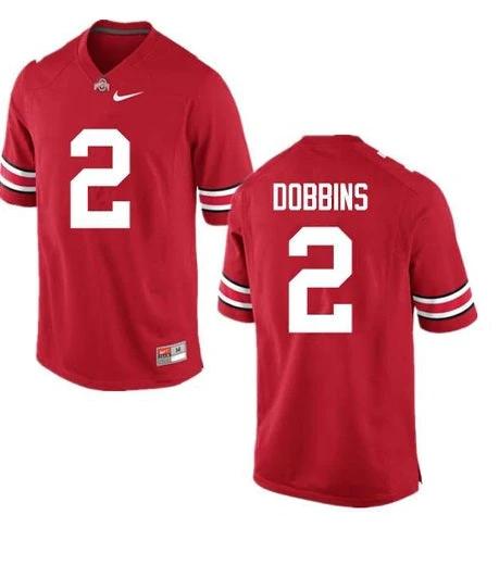 Ohio State Buckeyes #2 J.K. Dobbins NCAA College Football Jersey Red by My Store