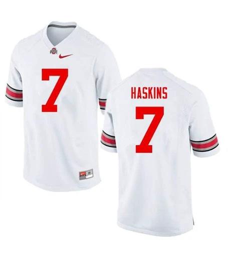 Ohio State Buckeyes #7 Dwayne Haskins NCAA College Football Jersey White by My Store