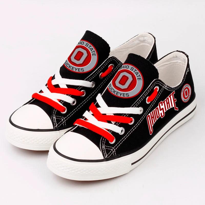 Ohio State Buckeyes Sport Sneakers Shoes For Men Women Fans by Crocs