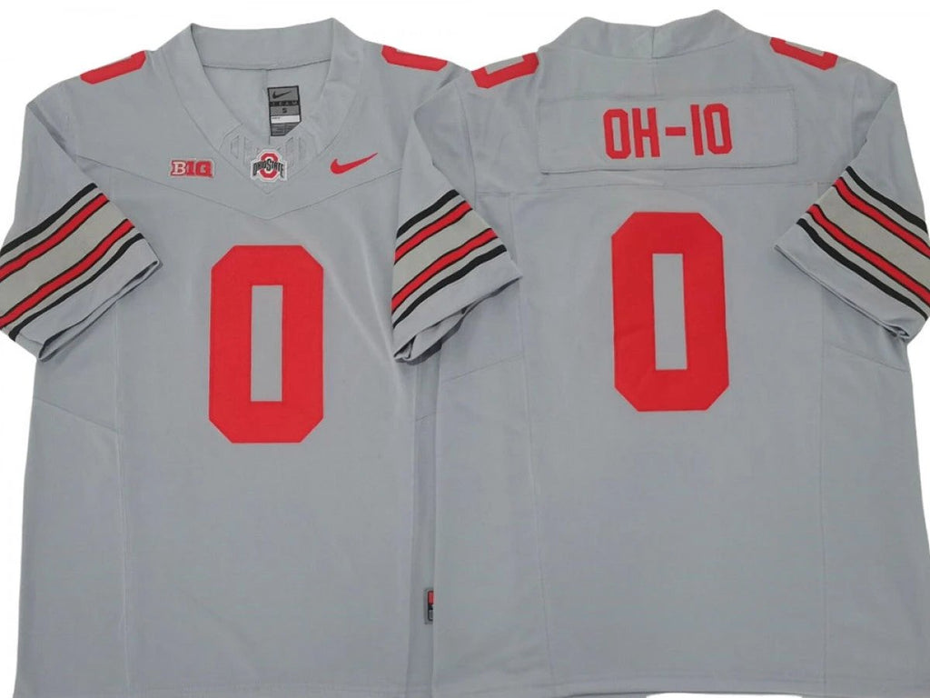 Ohio State Buckeyes #0 OH-IO Vapor F.U.S.E. Limited Jersey Stitched by My Store NCAA Football Jerseys
