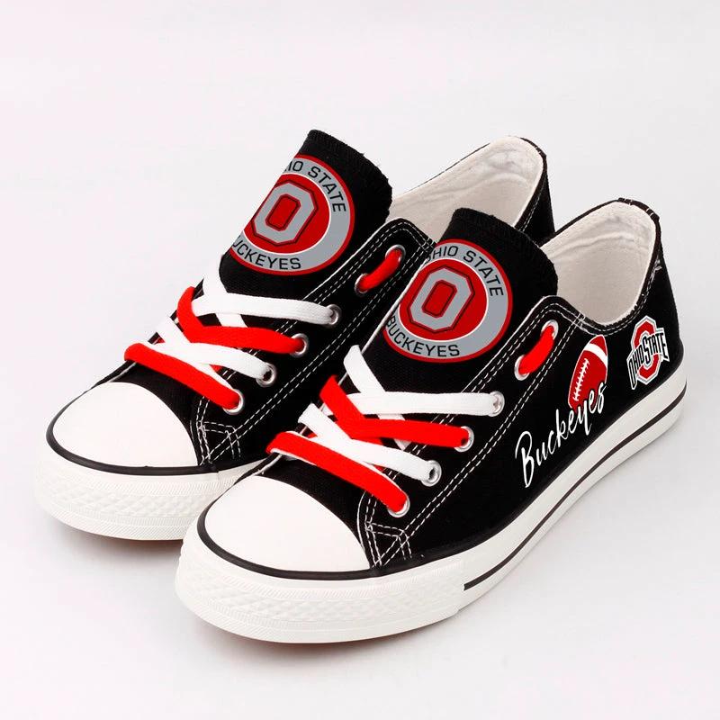 Ohio State Buckeyes Sport Sneakers Shoes For Men Women Fans by Crocs