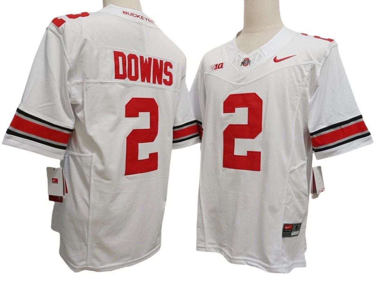 Ohio State Buckeyes #2 Caleb Downs Vapor F.U.S.E. Limited Jersey by My Store NCAA Football Jerseys